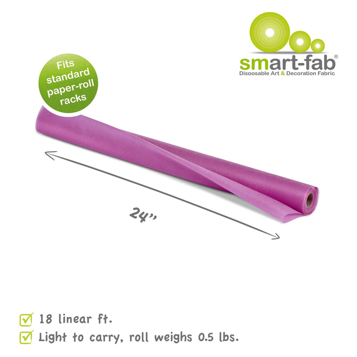 Inteligentna rolka fabryczna 0,61 x 5,5 m - fioletowa