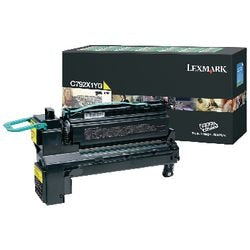 Kaseta z tonerem Lexmark żółty, wysoka prędkość drukowania