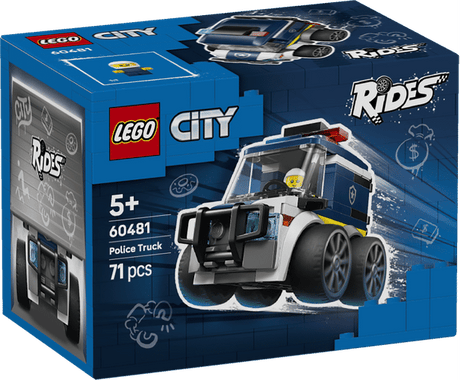 Lego city 60481 pojazdów samochód policyjny