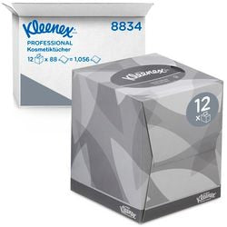 Chusteczki do twarzy Kleenex 8834 2-warstwowe, białe