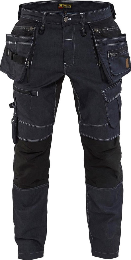 Spodnie robocze Blåkläder denim stretch x1900 19901141 | granatowy czarny | rozmiar c46 - 7330509531853