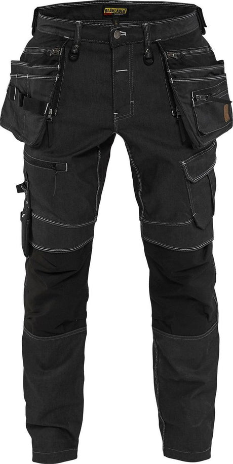 Spodnie robocze Blåkläder denim stretch x1900 19901141 | czarny | rozmiar c52 - 7330509532164