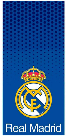 Real madrid cf real madrid handdoek blauw
