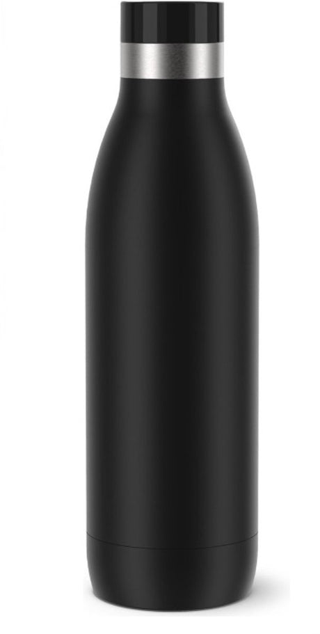 Tefal bludrop basic - butelka termosowa - 0,7l - czarna - stal nierdzewna - szczelna - odpowiednia do gorących i zimnych napojów
