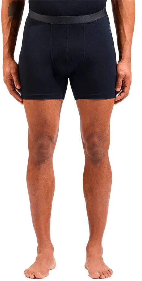Bokserki sportowe Odlo Natural Merino 160 - męskie - czarne - XL