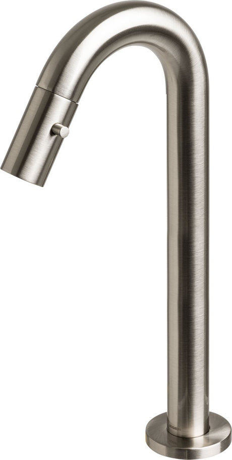 Bateria toaletowa Plieger lupo 2.0 – bateria umywalkowa natynkowa – model podwyższony – wylewka 20,0 cm – 10 lat gwarancji – chrom szczotkowany