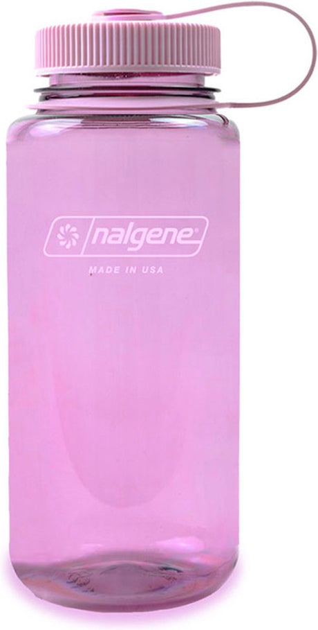 Nalgene - butelka z szeroką szyjką - butelka do picia - butelka na wodę - szczelna - 500 ml - nie zawiera BPA - podtrzymania - kwiat wiśni
