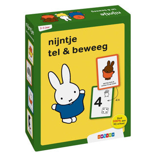Miffy liczy i porusza się. 3+