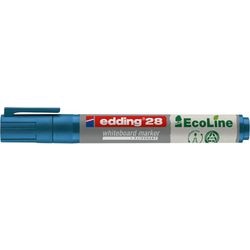 Marker tablicowy ecoline 28 edding okrągły punkt 1,5-3mm niebieski