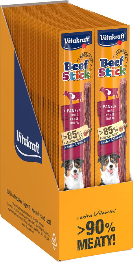 Flaki wołowe Vitakraft - 50 sztuk - 50x12 gramów