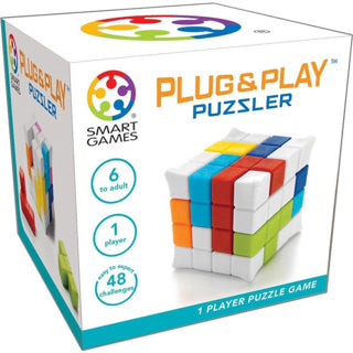 Smartgames plug and play puzzler - denkspel | 12 stuks