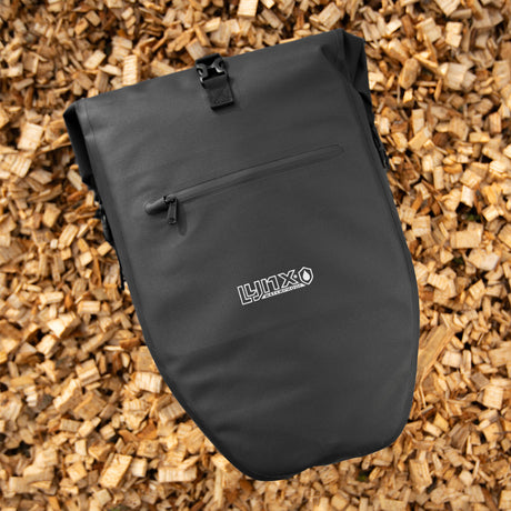 Torba rowerowa Lynx pojedyncza TPU 28L czarna wodoodporna na rower elektryczny Hayes
