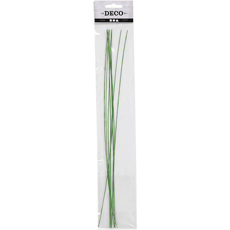 Firma Creativ https: www.cchobby.nl drut do łodygi kwiatowej-l-30-cm-d-0-6-mm-green-20-piece-1-box