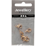 Firma Creativ Carabiner Hooks Gilded, 5st.
