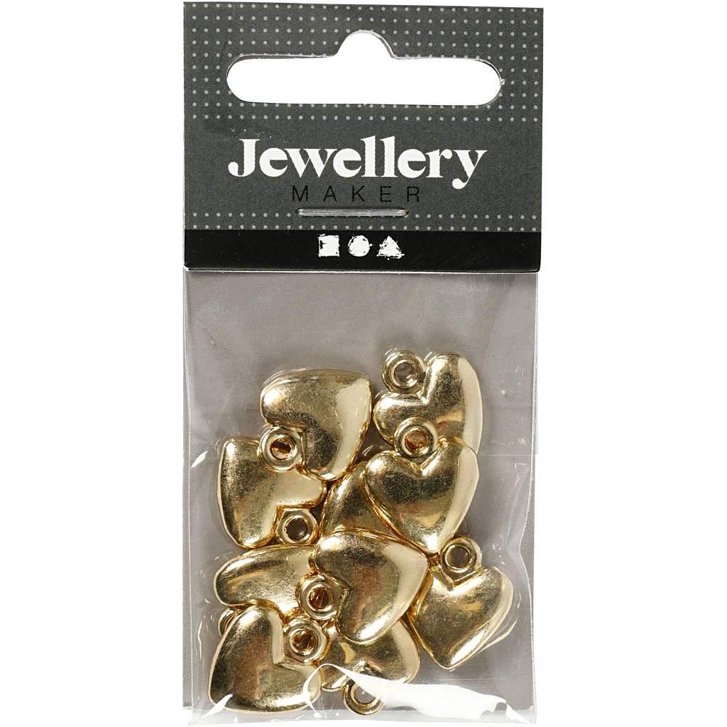 Https: www.cchobby.nl zawieszka-w kształcie serca-rozmiar-13x15-mm-pozłacana-10-części-1-pudełko