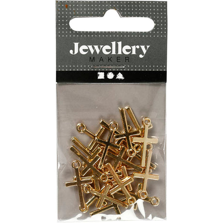 Firma Creativ https: www.cchobby.nl zawieszka-rozmiar-10x18-mm-pozłacana-20-sztuka-1-pudełko
