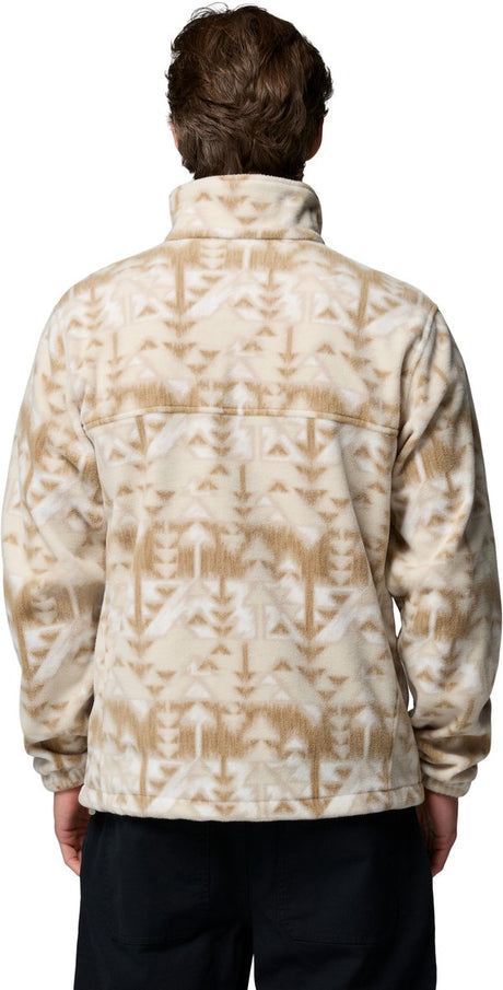 Columbia steens mountain™ printed jacket heren outdoorvest - ancient fossil sketchup