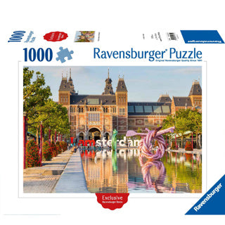 Puzzle Ravensburger Rijksmuseum 1000 elementów Amsterdam.