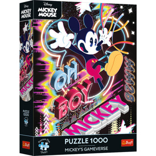 Trefl puzzel mickey's gameverse 1000 stuks | 2 stuks