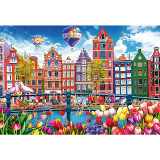 Puzzle Trefl z pejzażem miejskim - 1500 elementów - od 12 lat