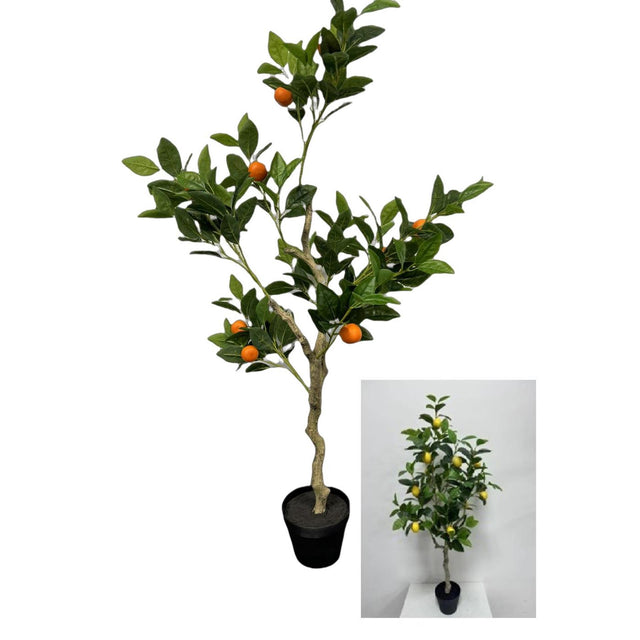 Deco drzewo cytrynowo-pomarańczowe wys. 120cm