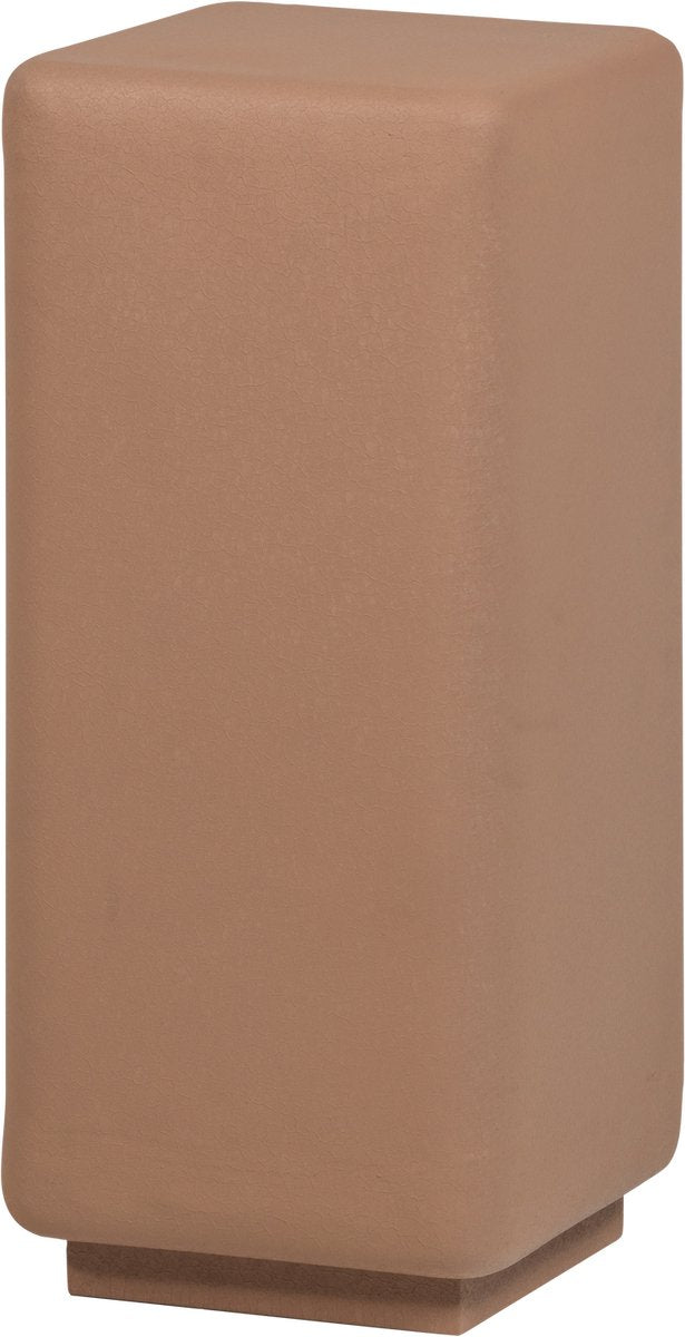 Stojak na rośliny Woood luen - metal - jasnoróżowy - 70x30x30