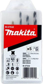 Zestaw wierteł Makita do drewna i metalu, 5-częściowy SDS+ - b-57532