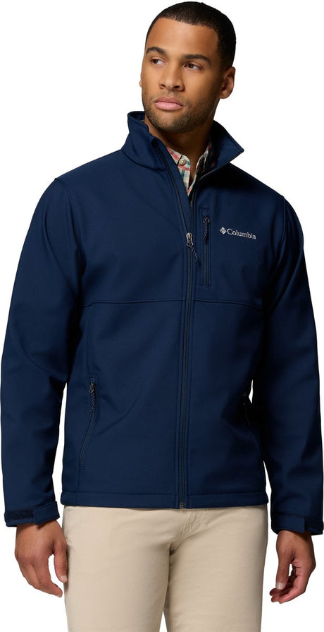 Męska kurtka outdoorowa Columbia ascender™ softshell - kolegiata granatowa