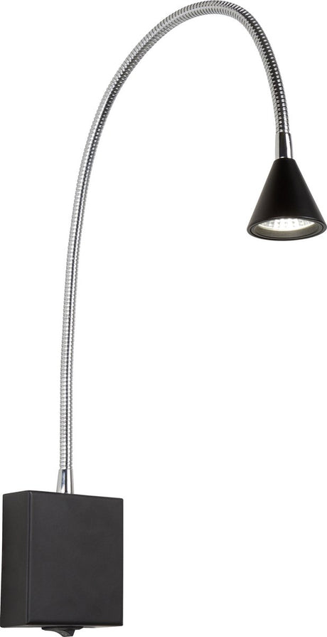 Lucide buddy - lampka nocna kinkiet - LED - 1x4w 4000k - kolor czarny