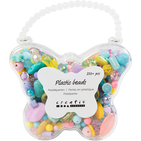 Firma Creativ https: www.cchobby.nl plastikowe-koraliki-d-5-35-mm-rozmiar-otworu-1-8-mm-różne-kolory-193-gr-300-ml-1-pudełko