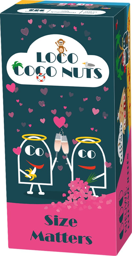 Gry Geronimo - Loco Coco Nuts: rozmiar ma znaczenie - gra karciana - 3+ graczy - od 16 lat