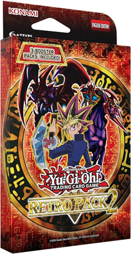 Yu-gi-oh! konami yu-gi-oh! tcg: pakiet retro 2–3 pudełka wzmacniające