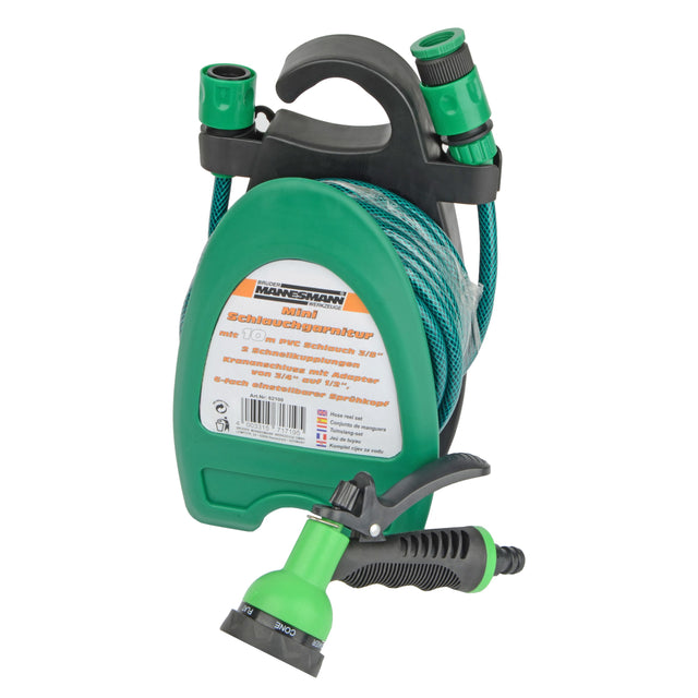 Zestaw węży ogrodowych Brüder Mannesmann mini 10 metrów (hobby) - 62100