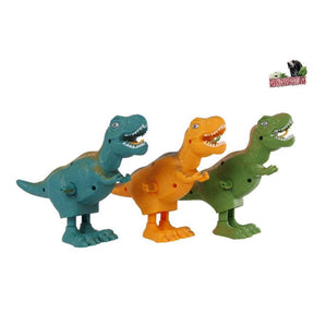 Dinoworld chodzący T-Rex z mechanizmem nakręcanym 16 cm