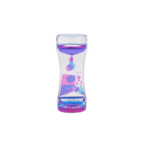 Ruchome bąbelki lawy w kształcie klepsydry o średnicy 14 cm