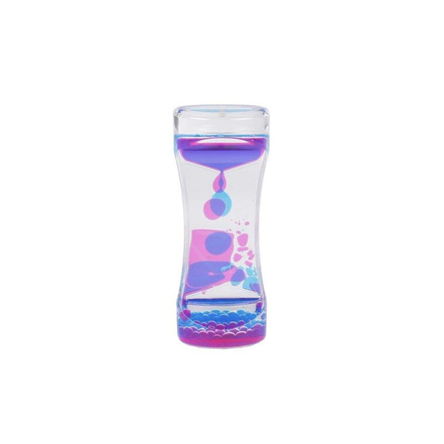 Ruchome bąbelki lawy w kształcie klepsydry o średnicy 14 cm