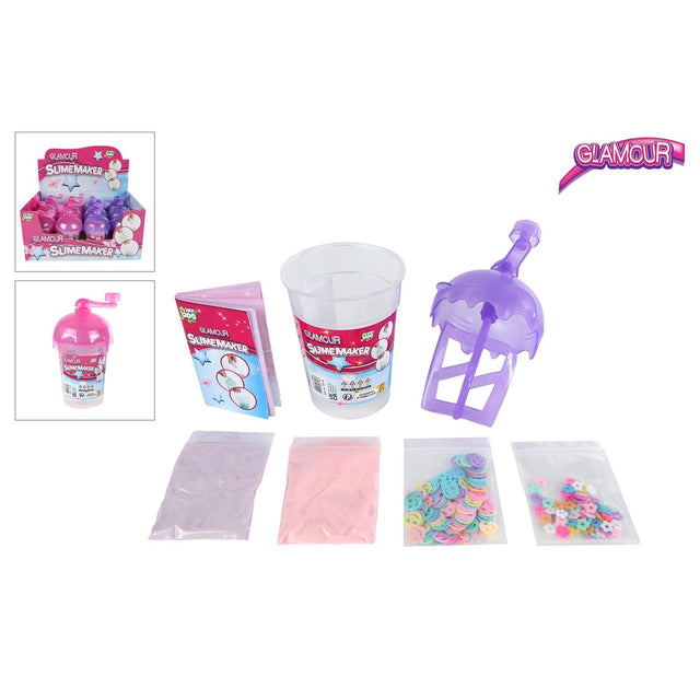Glamour super-goo slime machine i stwórz własny slime 75gr