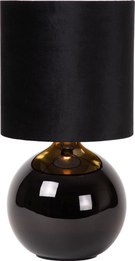 Lucide esterad - lampa stołowa - ø 24 cm - 1xe14 - czarna