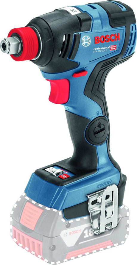 Bosch GDX 18 V-200 C Solo 18 V Li-ion Akumulatorowy klucz udarowy Korpus wkrętarki udarowej - bezszczotkowy