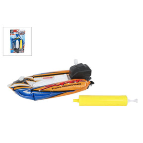 Nadmuchiwana łódź motorowa z pompą i funkcją nakręcania 17 cm 3, różne rodzaje