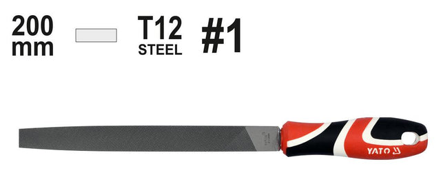 Yato plat metalen bestand 200mm #1 62229