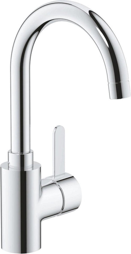 Grohe eurosmart kosmopolityczna, oszczędzająca wodę bateria umywalkowa - rozmiar L - korek push-open - chrom