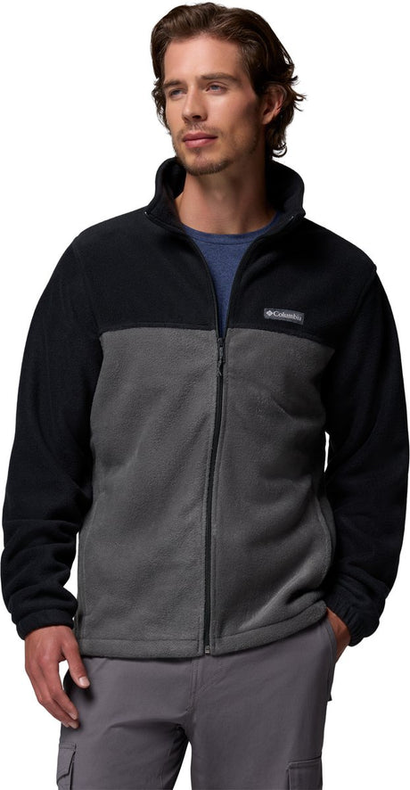 Kurtka polarowa Columbia Steens Mountain™ full zip 2.0 męska - kurtka polarowa z pełnym zamkiem - kamizelka polarowa - czarny - rozmiar xxl