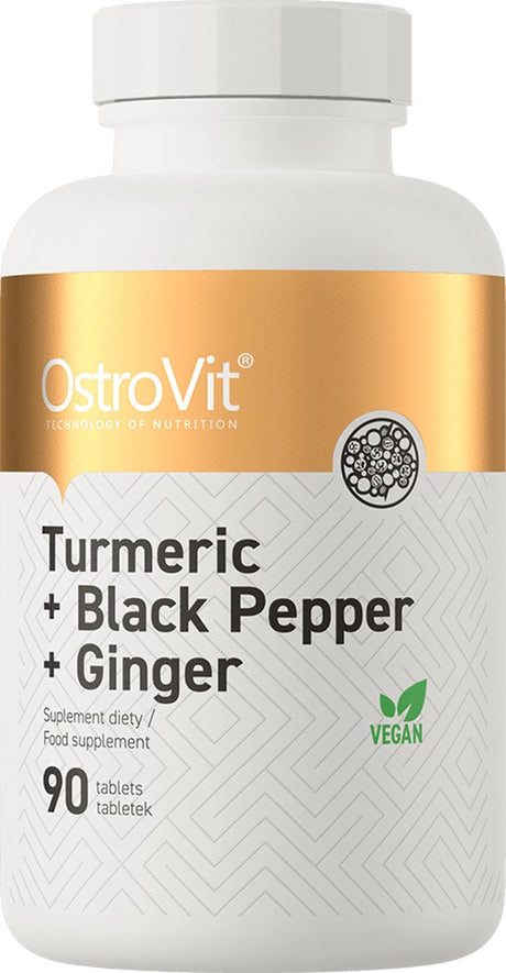 Ostrovit superfoods - kurkuma + pieprz czarny + imbir 90 tabletek