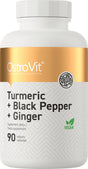 Ostrovit superfoods - kurkuma + pieprz czarny + imbir 90 tabletek