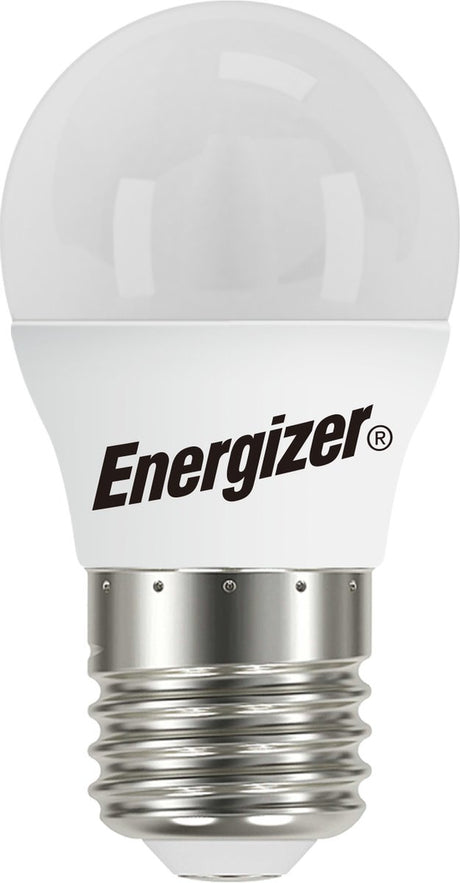 Energooszczędna lampa kulowa LED Energizer - E27 - 4,9 W - ciepłe białe światło - nie nadaje się do ściemniania - 5 sztuk