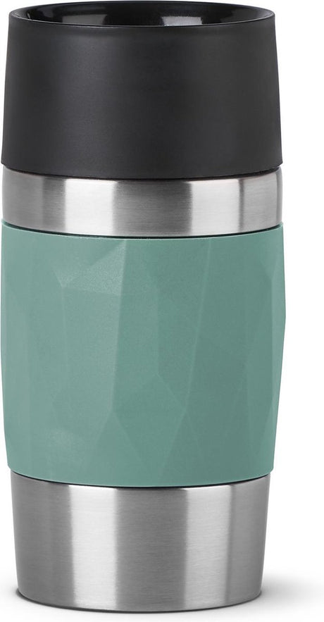 Kubek podróżny Tefal Compact n2160310 - butelka termosowa - 300 ml - zielony - szczelny - nadaje się do gorących i zimnych napojów