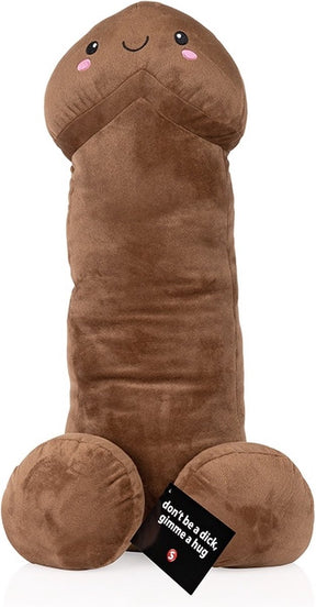 Strzały - s-line sli216brn - pluszowy penis - 24'' 60 cm - brązowy