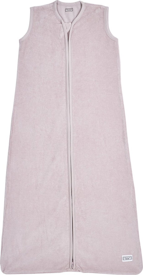 Aksamitny śpiworek dziecięcy Meyco Baby - liliowy - 110cm