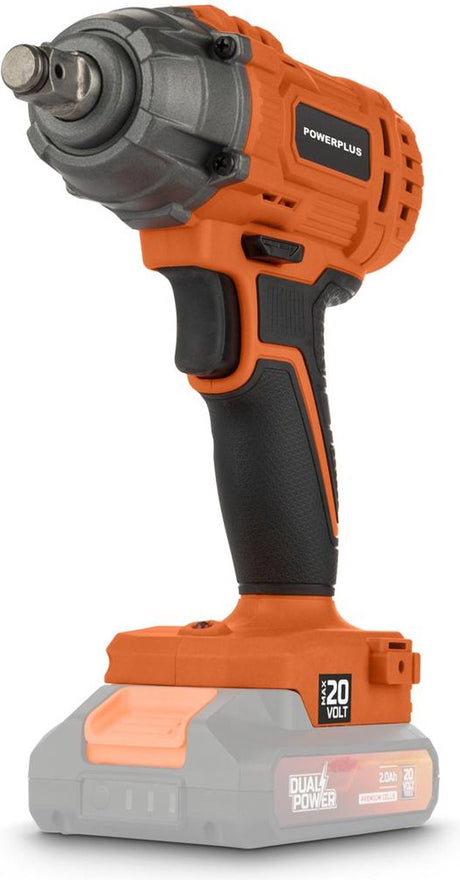 Klucz udarowy Powerplus dual power powdpo2100 - 20v - max. 180 nm – bez ładowarka baterii